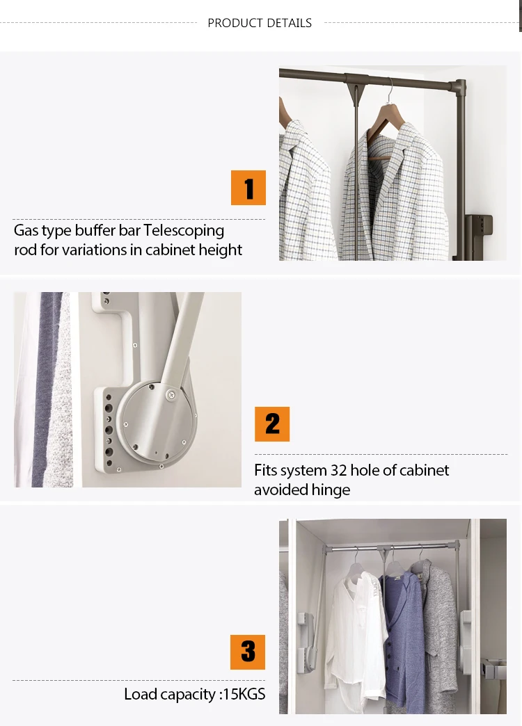 Put Down Closet Rod Wardrobe Lift Buy Closet Wardrobe Lift Rod