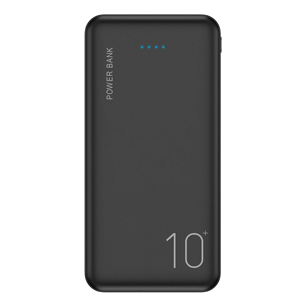 

Free Shipping 1 Sample OK Rohs 10000mAh Mobile Phone Portable Charger Power Bank for iPhone Custom Accept, Black