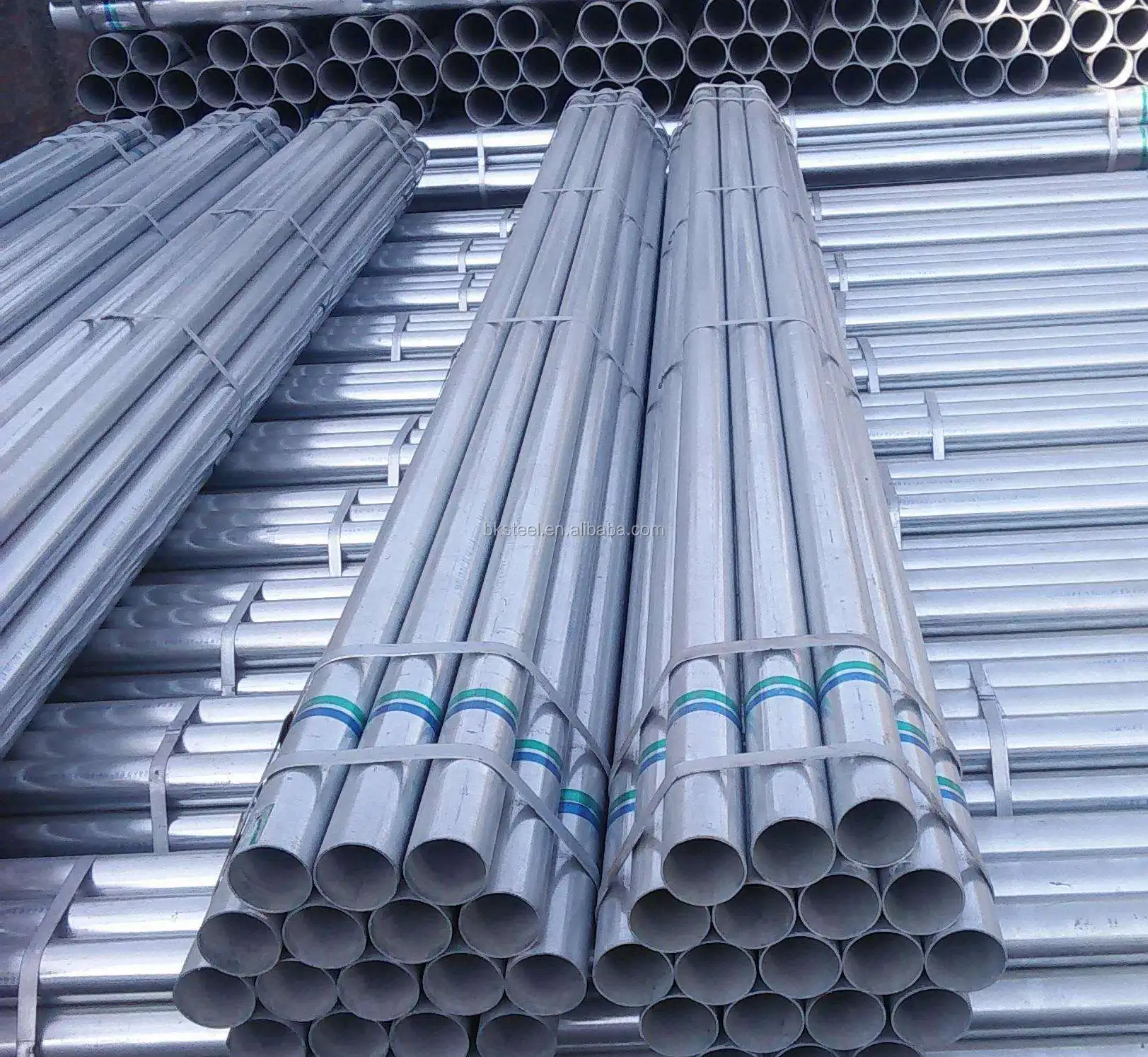 Building Material Threaded Galvanized Steel Pipe 4 Inch Dn100 - Buy ...