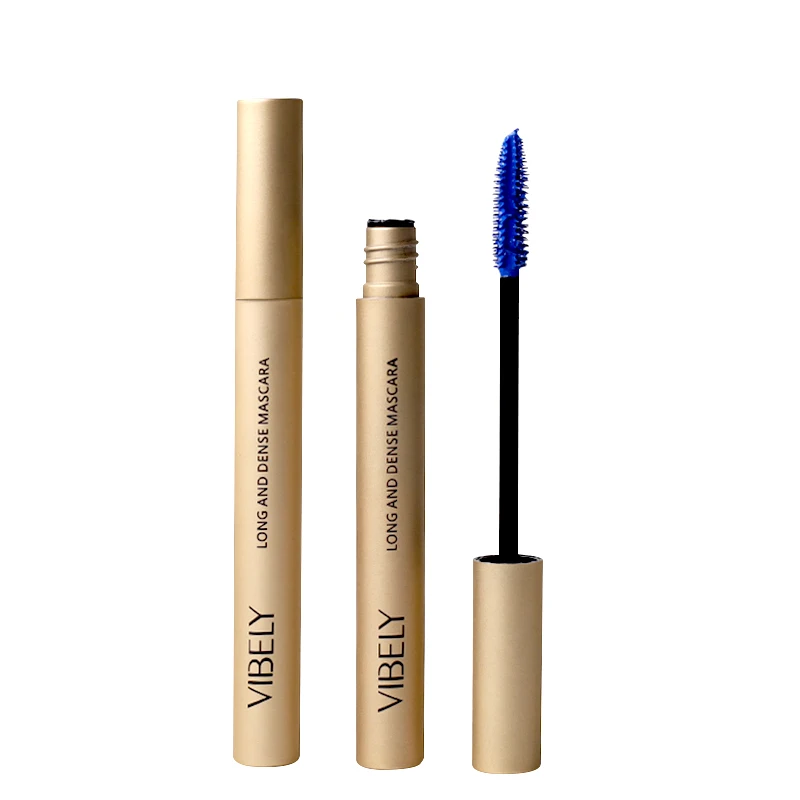 

Golden Tube VIBELY Mascara Curling Thicken Waterproof Volume Eyelash Extension Colorful Mascara