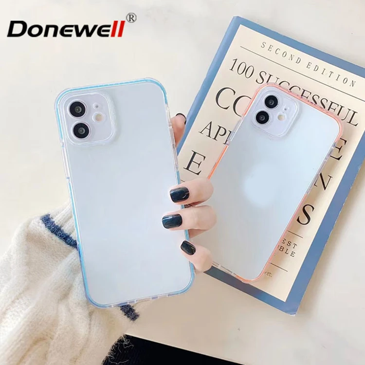 

Custom Logo Anti Fall Trendy Glass Shockproof Luxary Phone Cases For Iphone 12, Like the picture