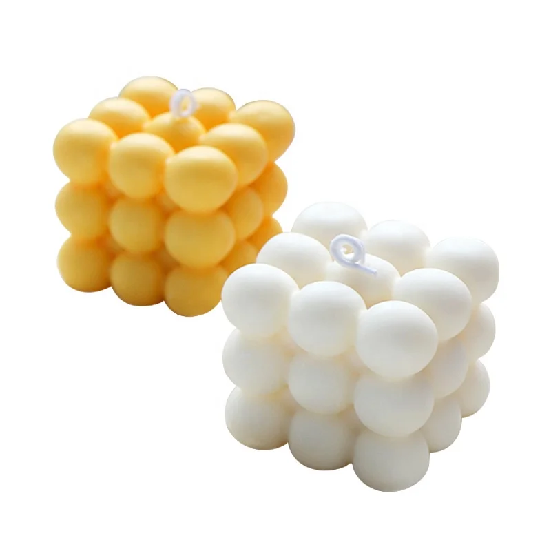 

DIY Bubble Wholesale Magic Box Candle Bubble Silicone Mold for Candle Making 3D