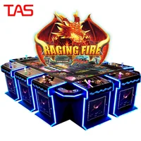 

Newest 10 Players Metal Cabinet Arcade 3D Fishing Game Table Gambling Casino Game Machine