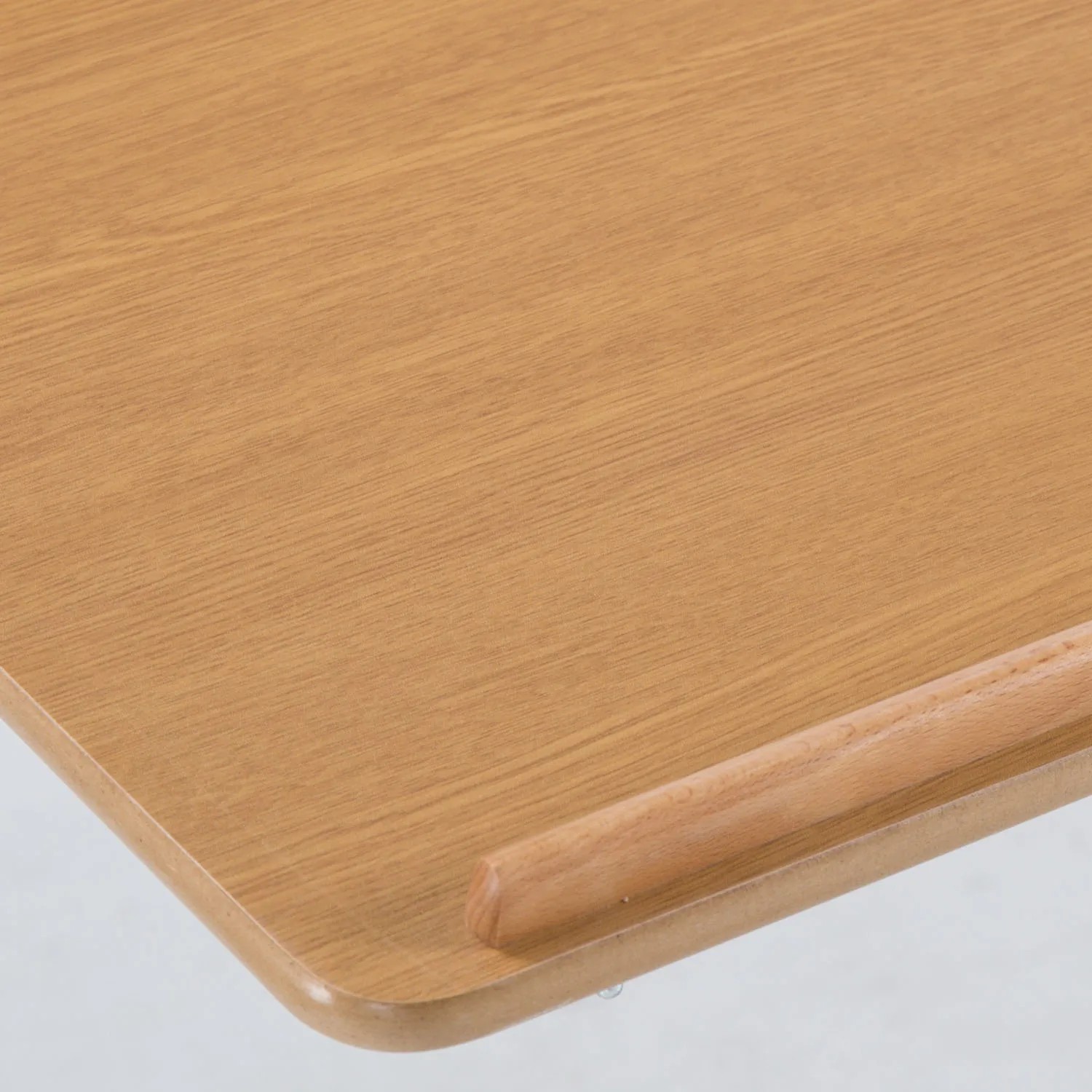 
wood hospital overbed movable table with wheels for hospitals 