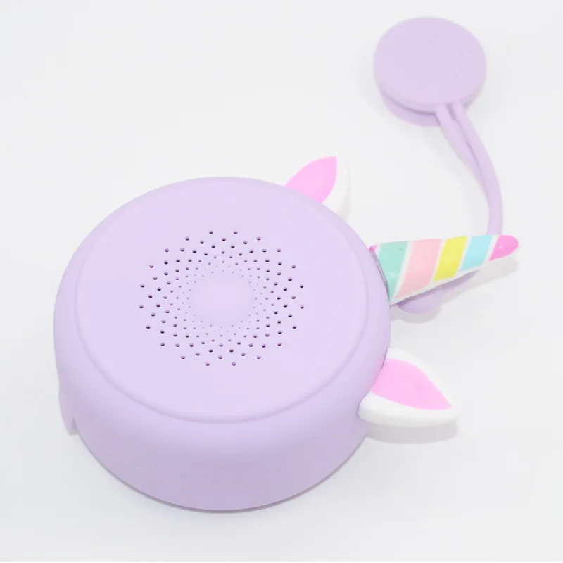 

Cute Animal Silicone Suction Cup Waterproof Unicorn Portable Speaker Subwoofer