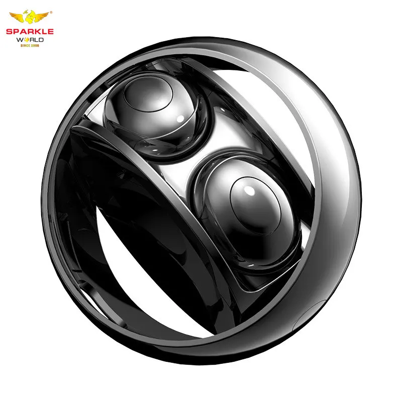 

SPARKLE TWS Earphone 5.0 Waterproof New Technology Earbuds with Microphone Wireless Earphone Blue-tooth Ring Of Planet
