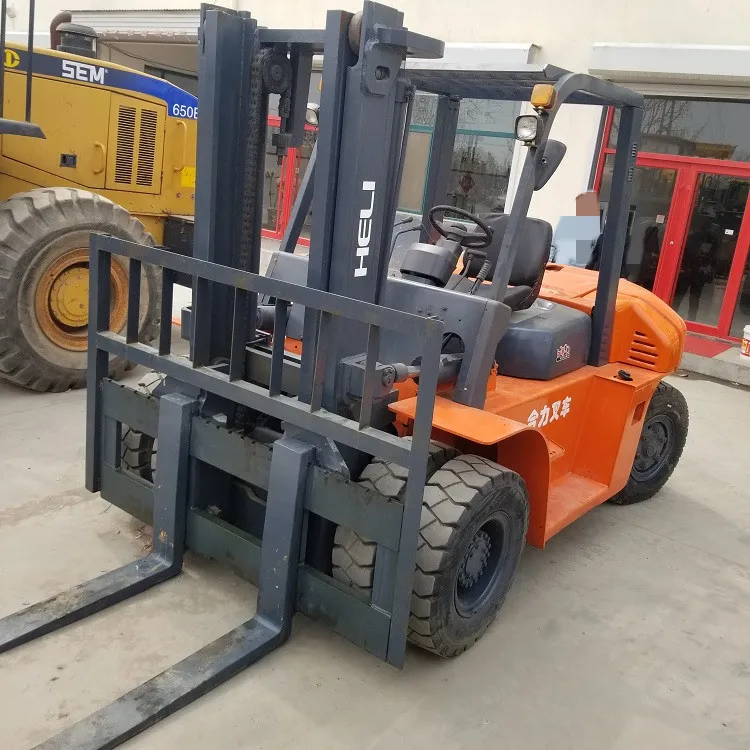 
China diesel engine 7 ton used forklifts for sale 