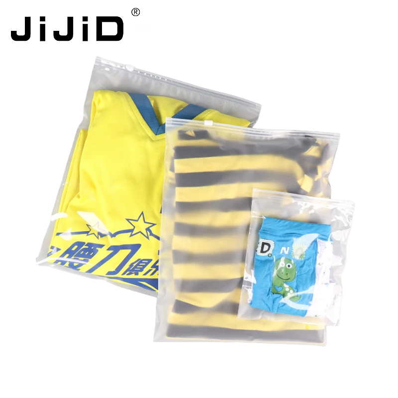 

Wholesale Custom Packaging Printed Logo Self Sealing Shirt Clothes Zip Lock Clear Ziplock Plastic Zipper Frosted Clothing Bags