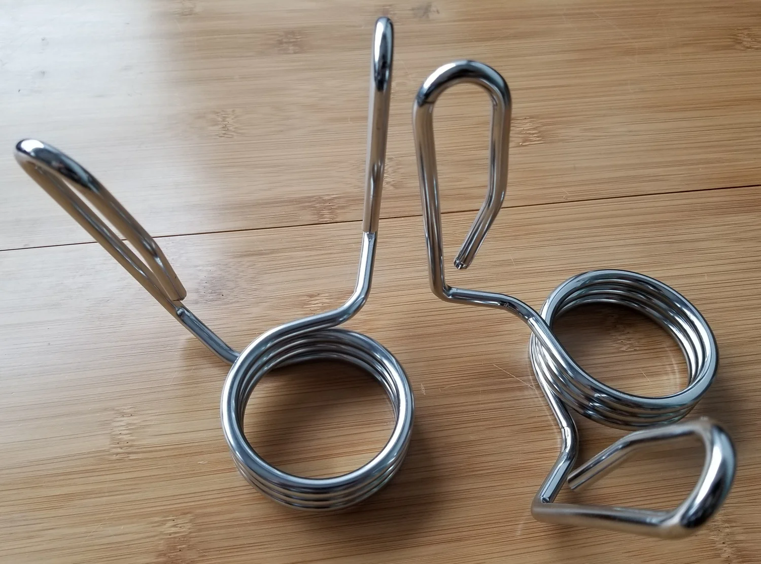 2" 50cm Diameter Weight Lifting Training Steel Spring Barbell Clips Buy Barbell Clips,Barbell