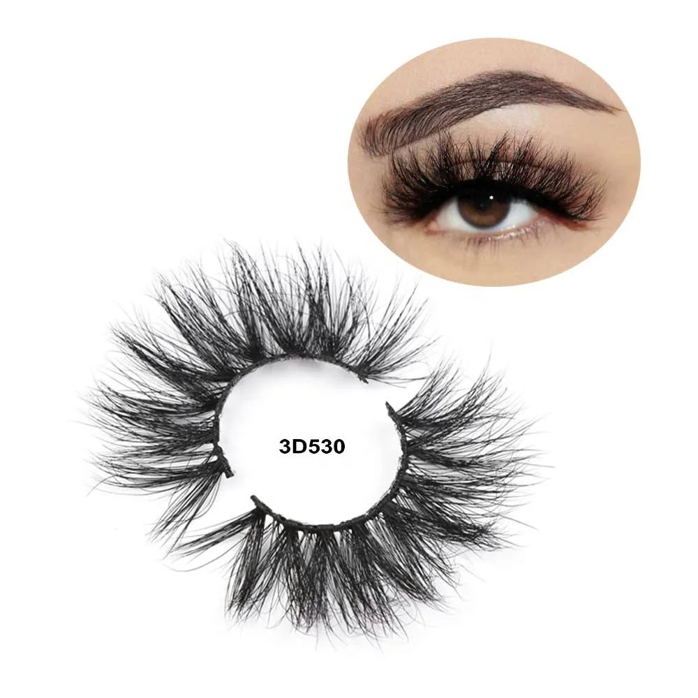 

lashes3d Wholesale 15mm Bulk Faux False mink Eyelashes Private Label 25MM 20mm 3D 5D Fluffy Mink eyelashes vendor