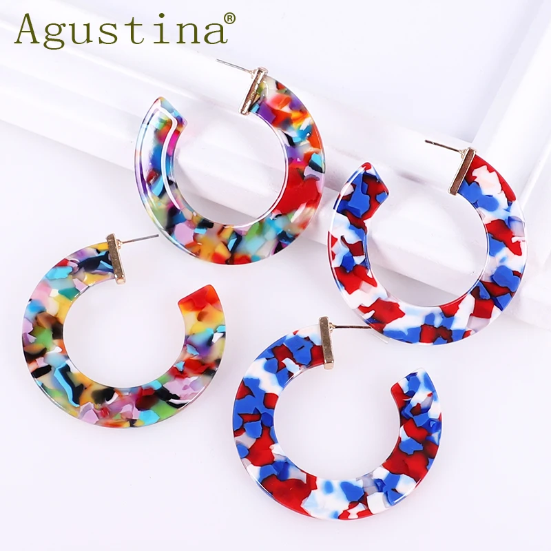 

Agustina New boho ladies jeweries and earing fashion earrings for Women minimalist earrings jewelry huggies hoop earrings, Picture shows