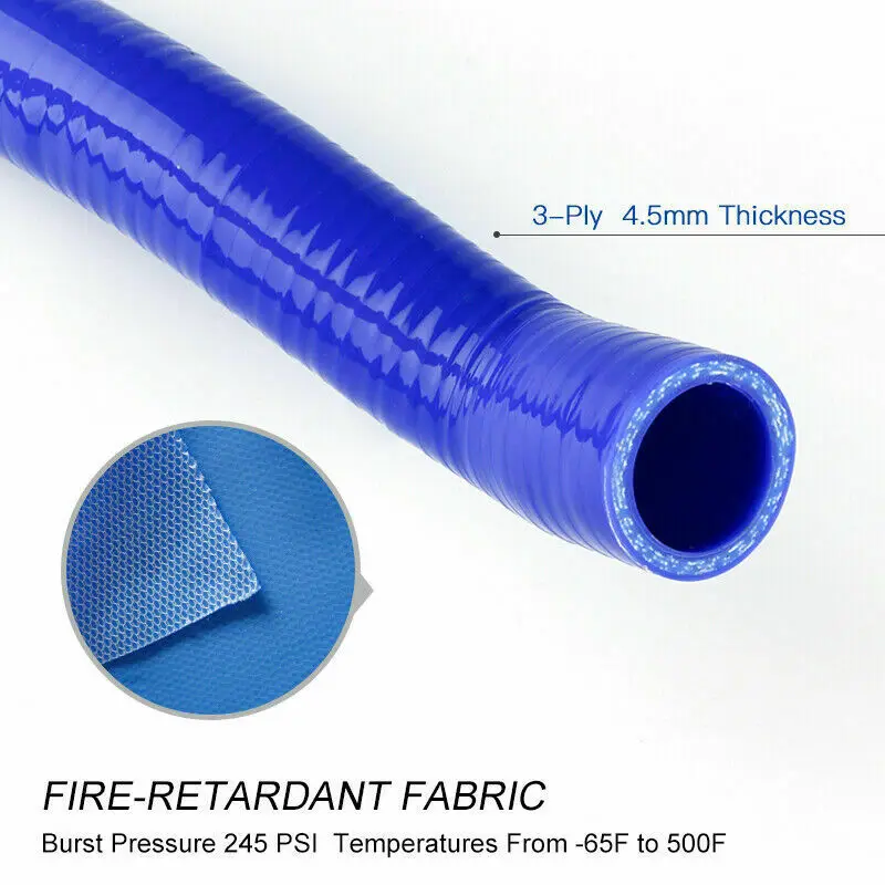 
Radiator Coolant Pipe Silicone Hose Kit for Ford Focus RS Mk2 