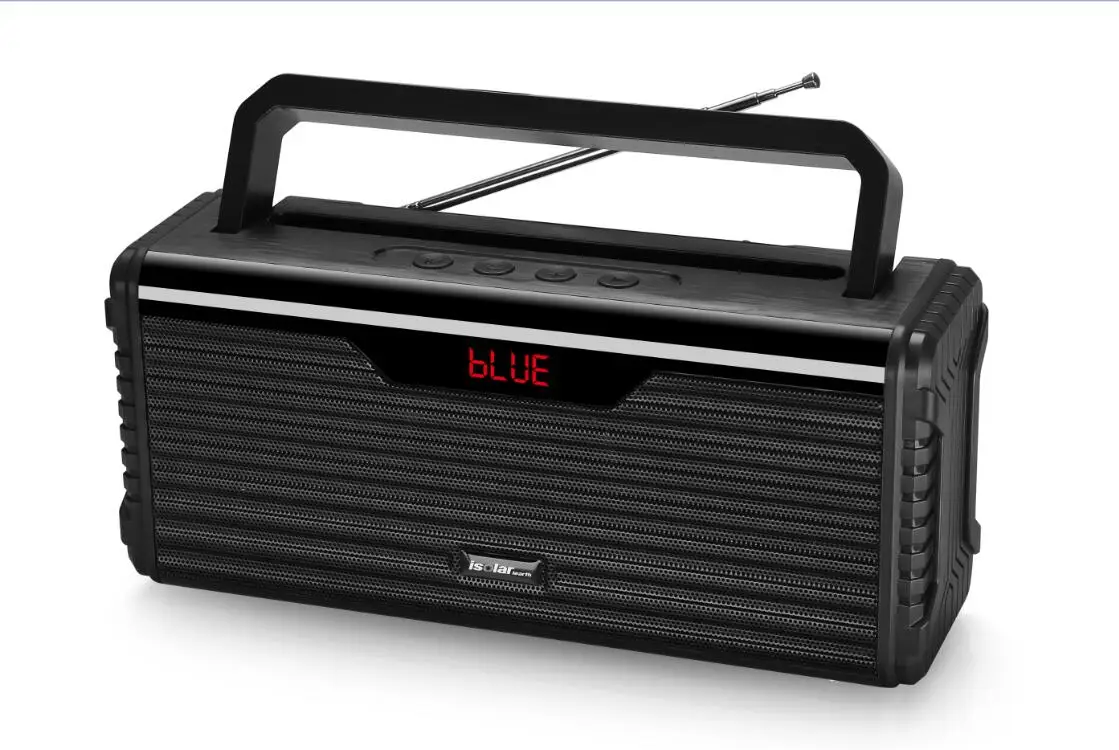 IS-X204 New design small portable original Home and outdoor music USB FM Radio wireless bt speaker system - ANKUX.COM