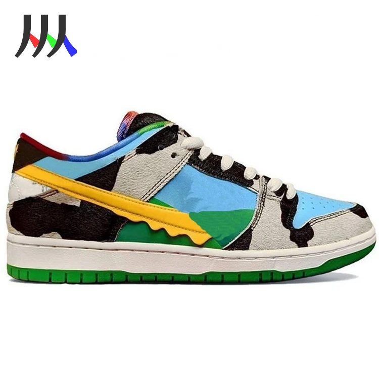 

custom Classic women brand SB skateboard shoes high quality low price PU Colorful sport shoes