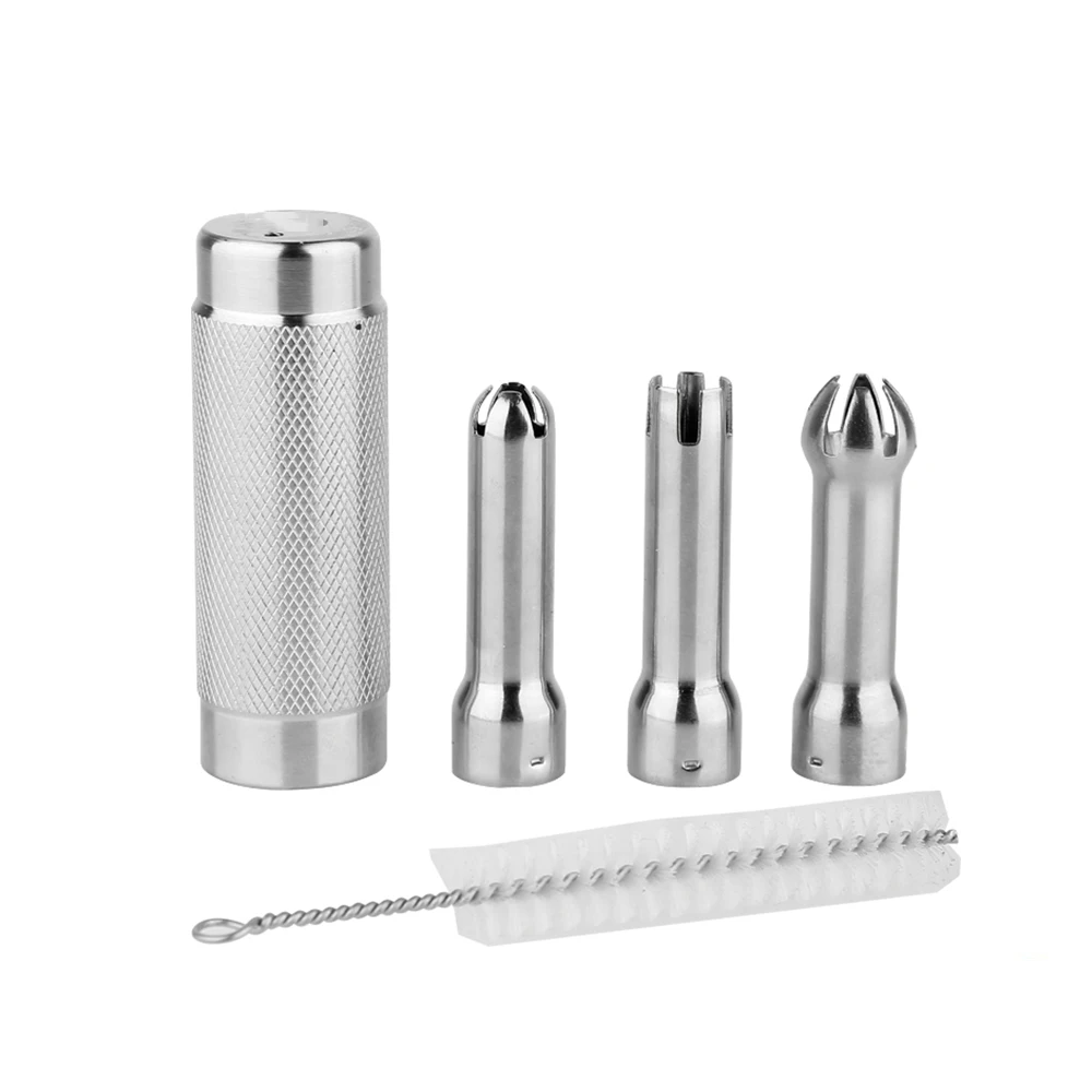 

Stainless Steel Holder Cake Decorating Fogger Spray Nozzles for Aerosol Cans Kitchen Accessories