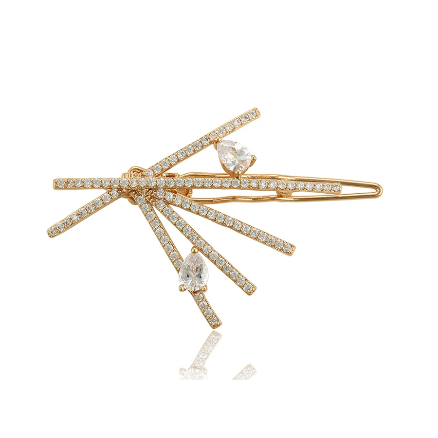 

00643 Xuping Fashion hairpin jewelry for new ladies, 18k gold color plated