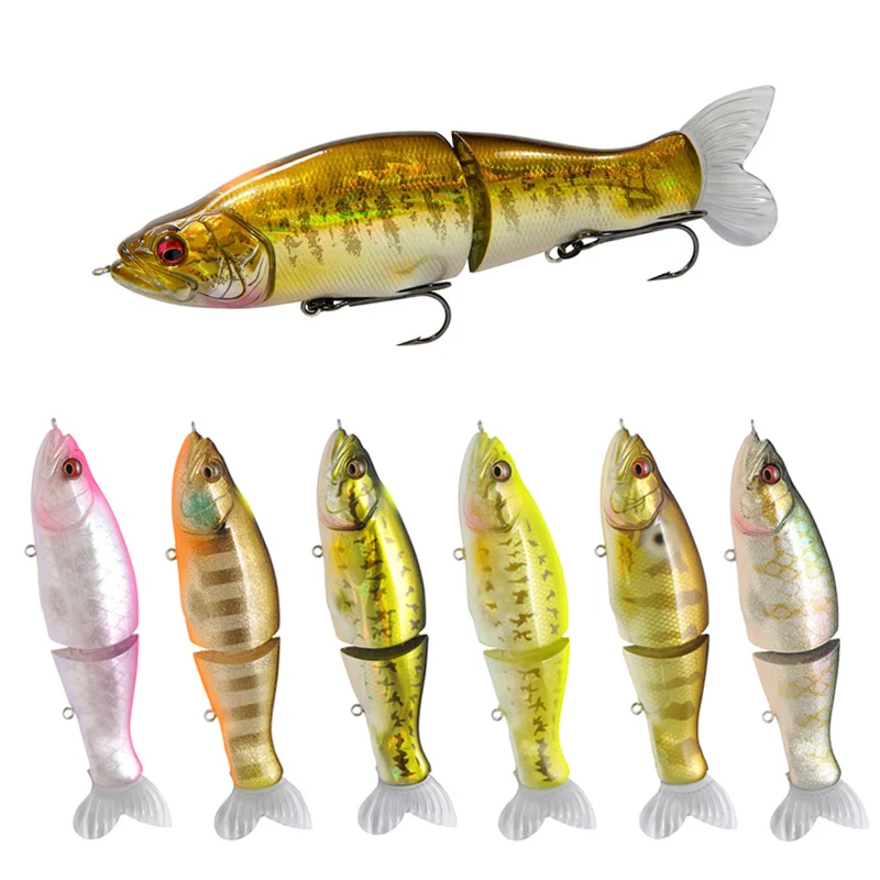 

Fishing Lures Wholesale 135mm 28g Joint Bait Big Fish Two Section Lure Sea Bass Fishing Pesca Hard Bait, 8colors