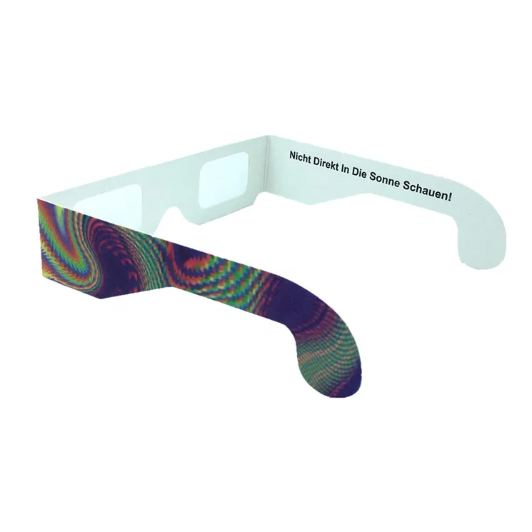 
Custom Paper 3d Fireworks Diffraction Glasses 