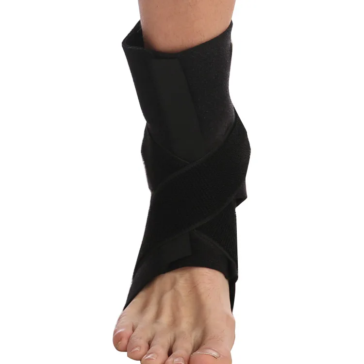 

Support Ordering Plantar Wrap Stabilizer Ankle Sprain Orthosis Ankle Support Brace, Black