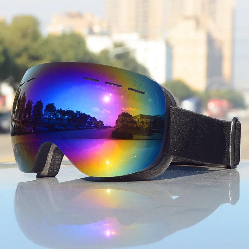 

Custom logo Ski Goggles UV400 Protection Double Layer Anti-fog Snow Goggles