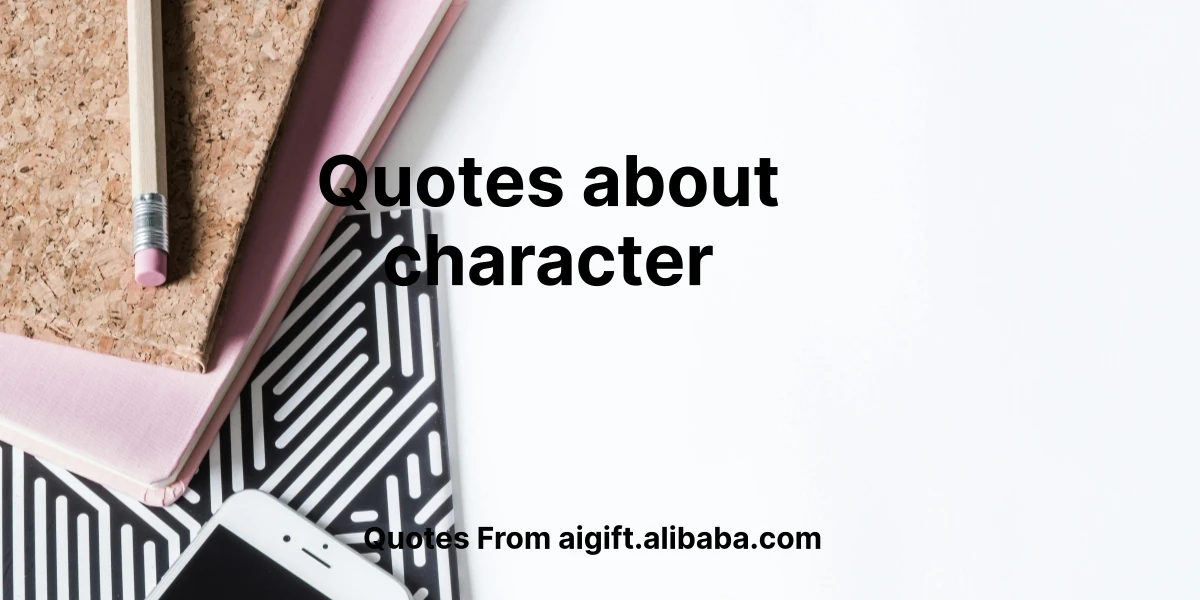 quotes about character