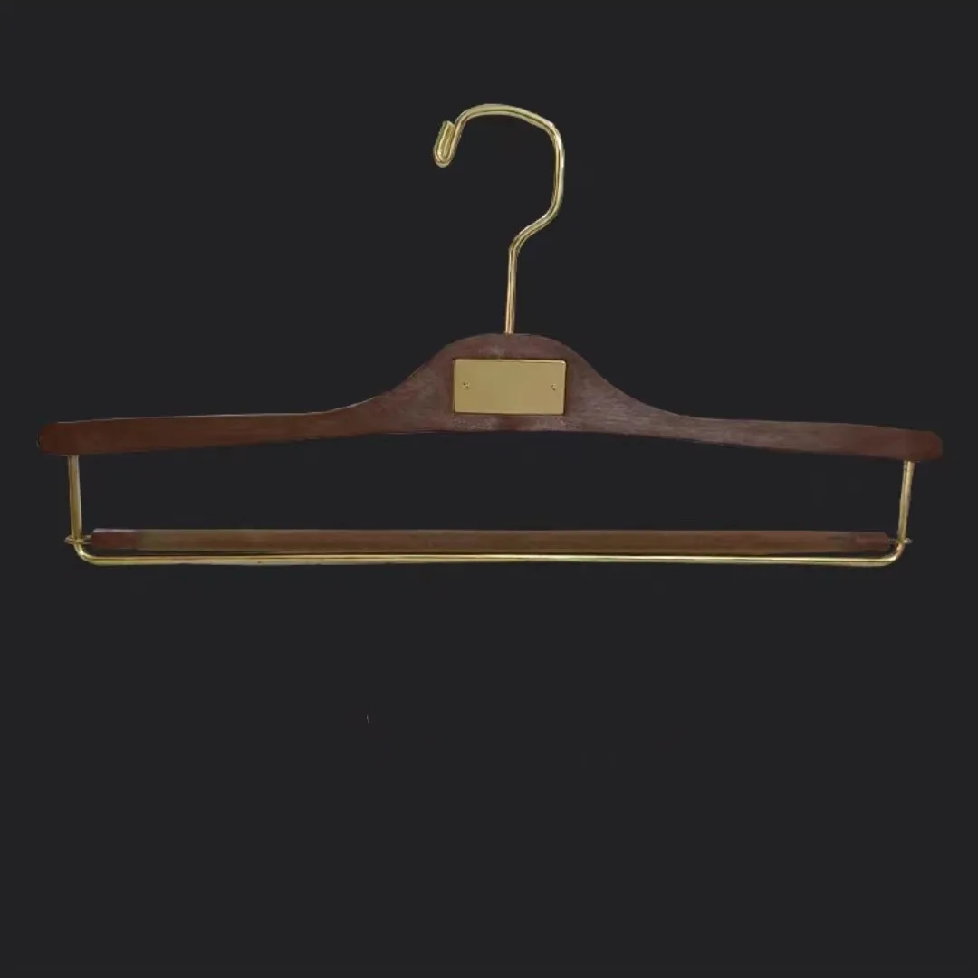 Lavinia Top Seller Saving Durable Black Brown Hangers Laundry Hangers Plastic Clothes Hangers