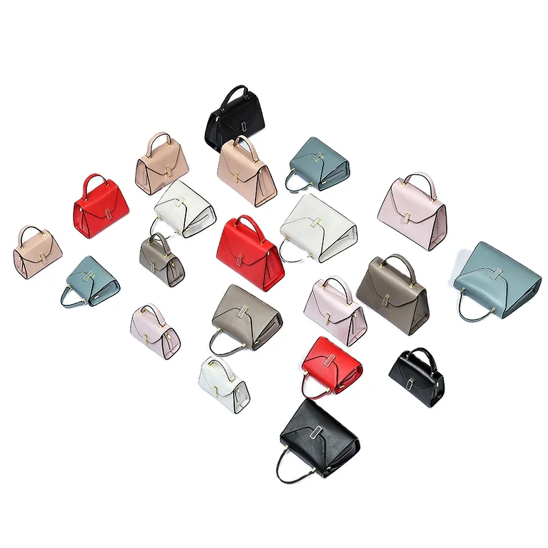 

2021 women's Genuine leather shoulder handbag women variety of specifications messenger bag large capacity ladies luxury handbag, Black,white,blue,pink,red,grey,milk tea