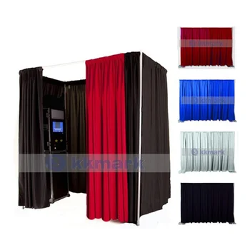 Photo Booth Enclosure Made By Pipe And Drape Buy Photo Booth
