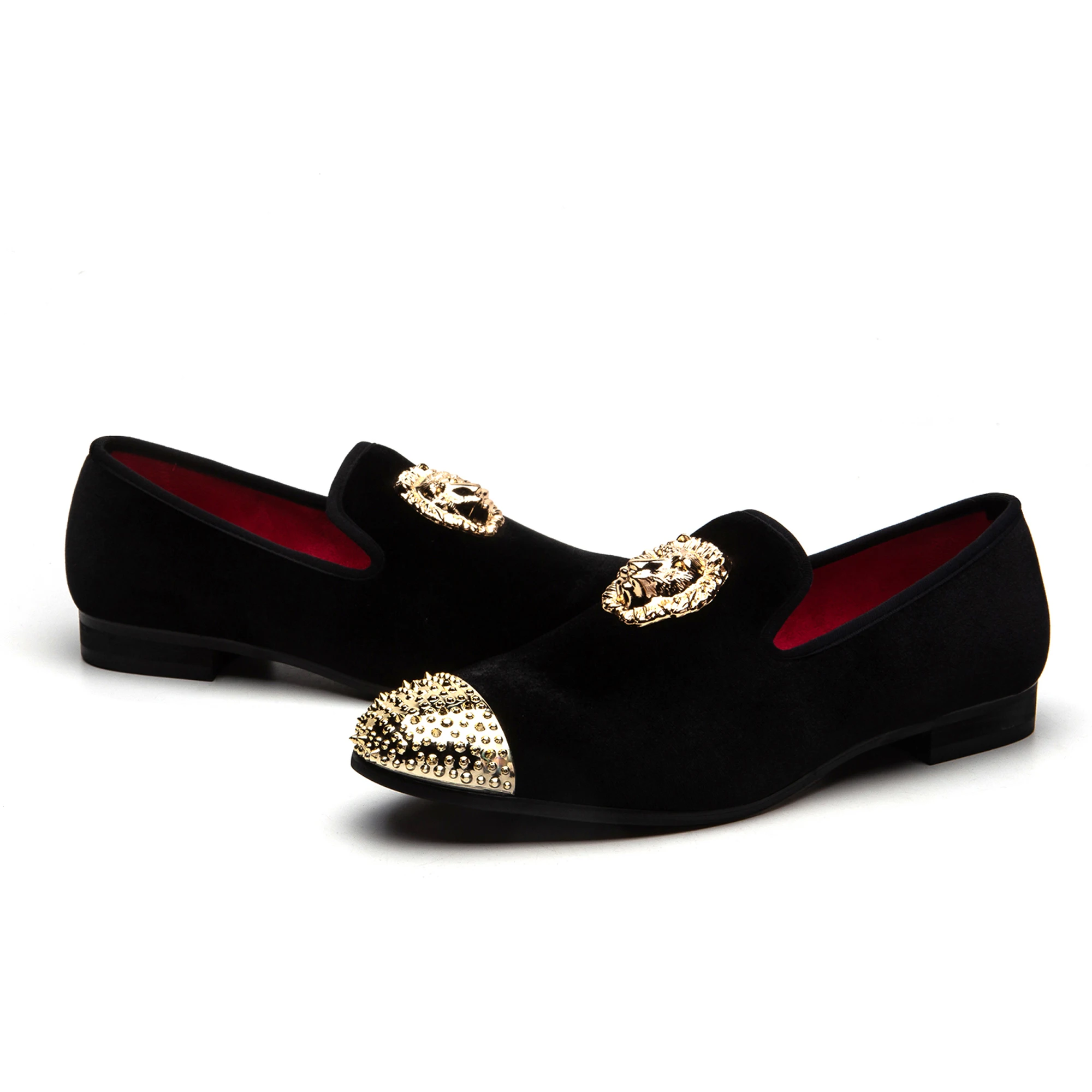 

Men Casual Loafers Slip-on Design Soft Shoes Luxury Black Men's Loafers