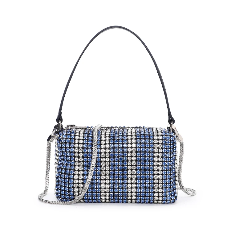 

diamond purses crystal women clutch bags oem fashion small crystal bag for ladies, Black/blue/red/beige