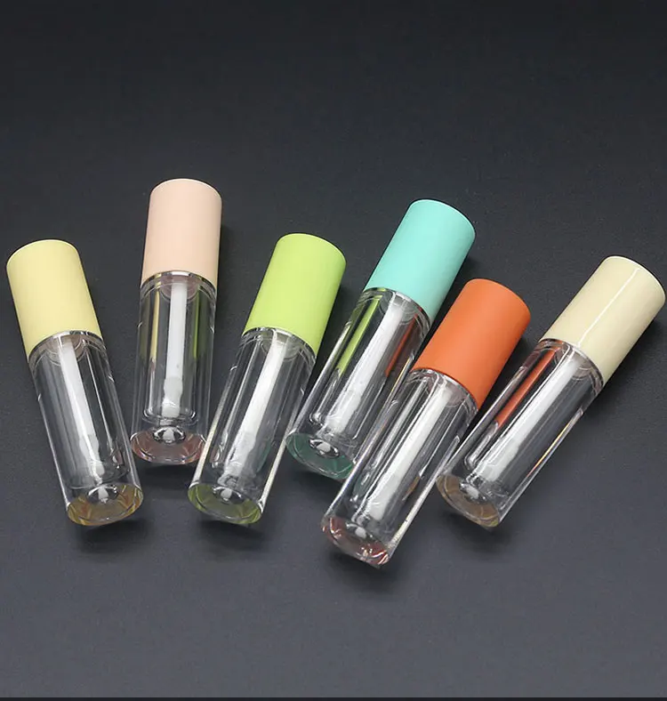 Custom Empty Lip Gloss Tubes In 100 Pack,4.5ml White Acrylic Lip Gloss