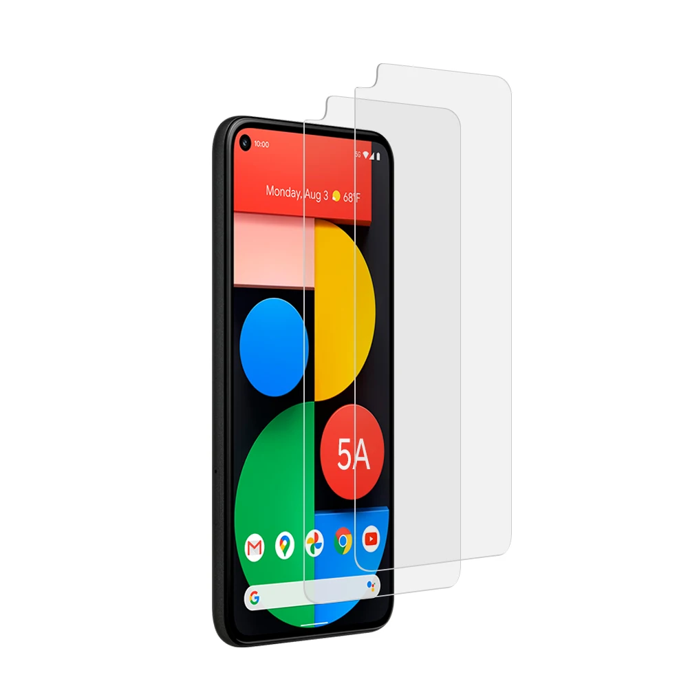 

Tempered Glass Screen Protector 9h Premium For Google Pixel 4a 5g, Clear transparent