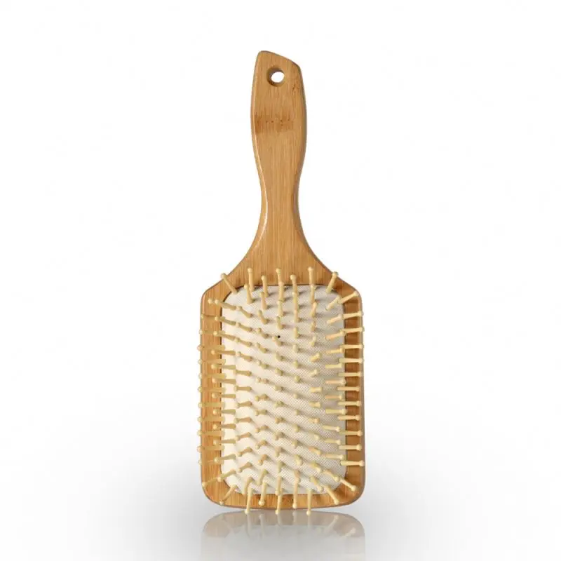 

Eco Friendly Bamboo Cleaning Brush Set Cleanser Facial Cleansing And Natural Rubber Paddle Wooden Hairbrush Soft Bristles
