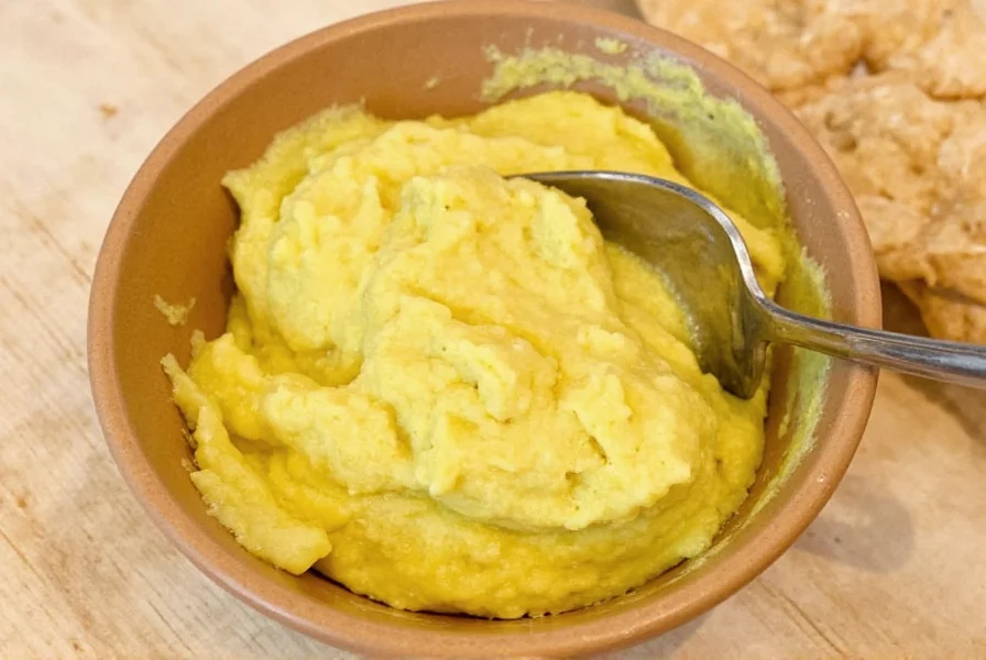 Ginger paste stored in glass jars and ice cube trays