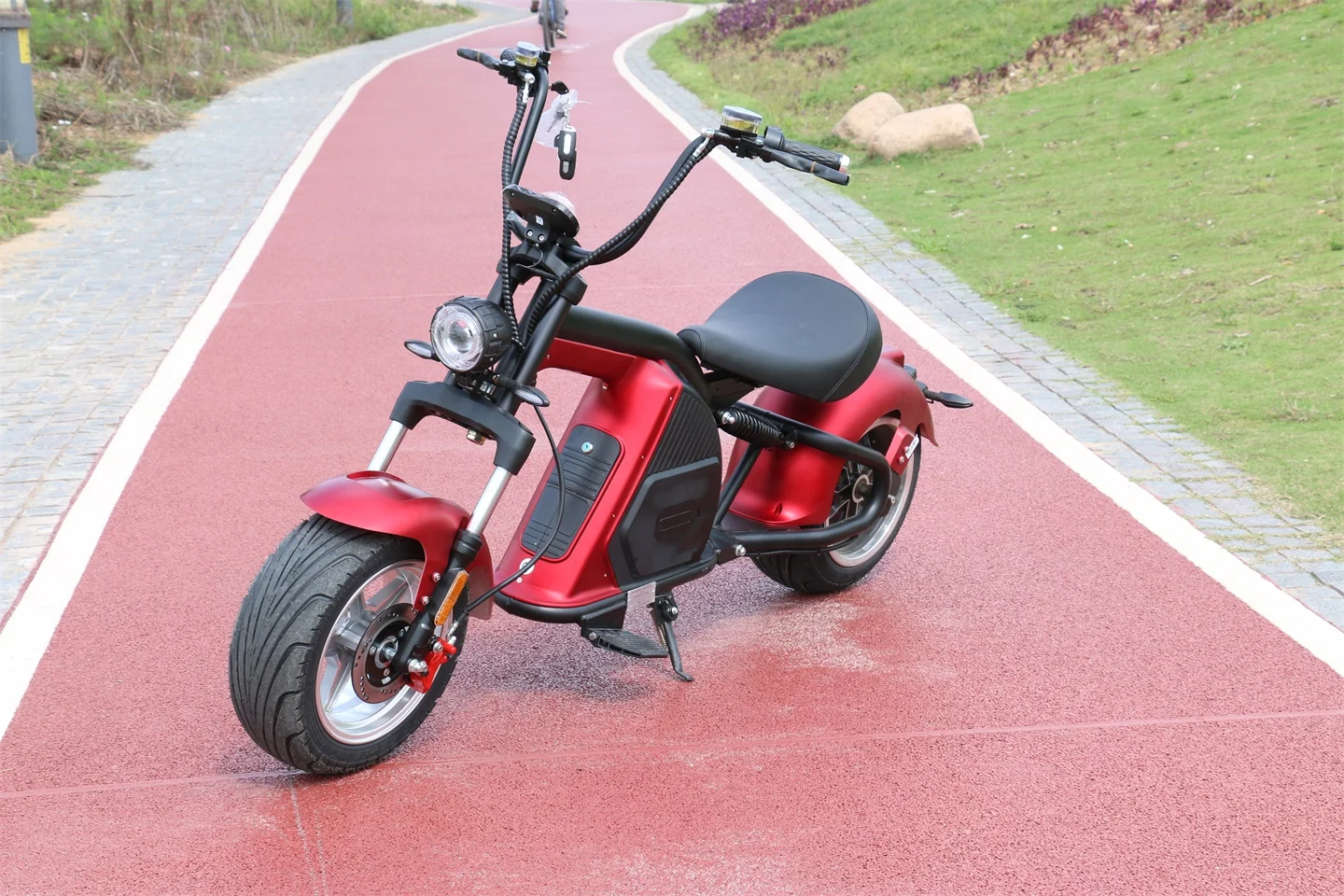 2022 Eec High Quality 2000w Chopper Citycoco Electric Motorcycle