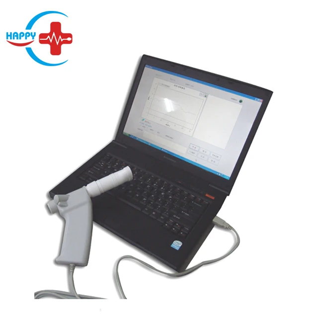 
HC C021C Handheld portable Ultrasonic Pulmonary Function Spirometer/ incentive Spirometer 
