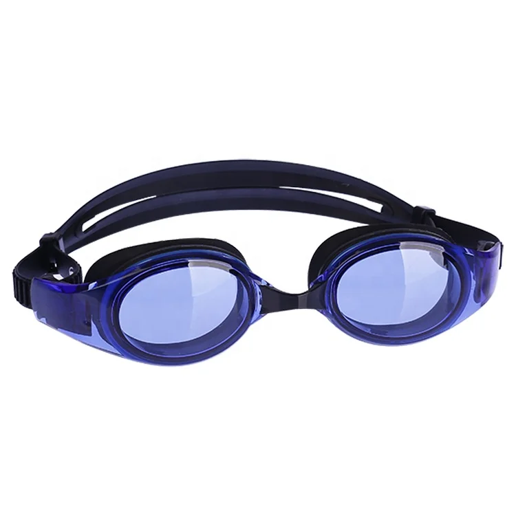 

Swimming goggles high quality adults silicone free material swimming goggle, Black, blue