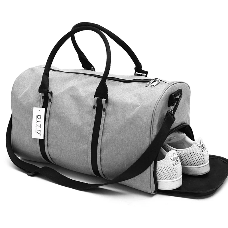 

women outdoor travel bags custom made bag sport men duffle gym bag weekender, Black,gray,blue or customized