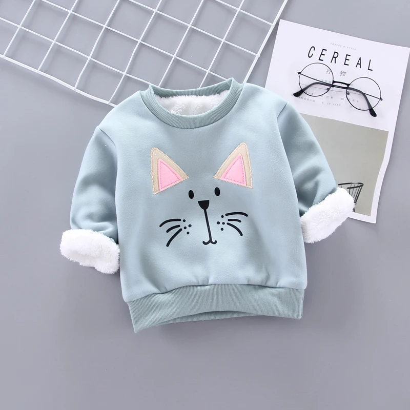 

Winter Infant Kids Boys T-shirt Hooded Clothes Baby Boy Warm Clothing Hoodies