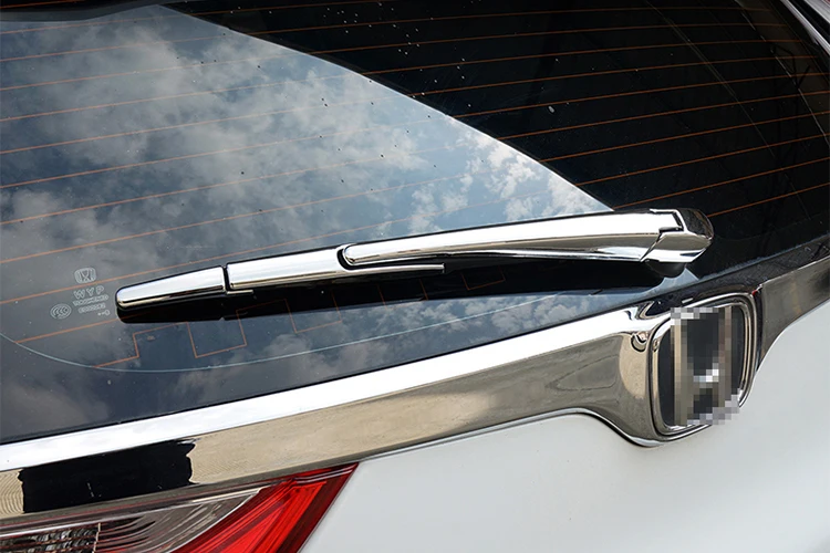 Abs Chrome Window Wiper Arm Washer Cover Cap Rear Wiper Cover For Honda
