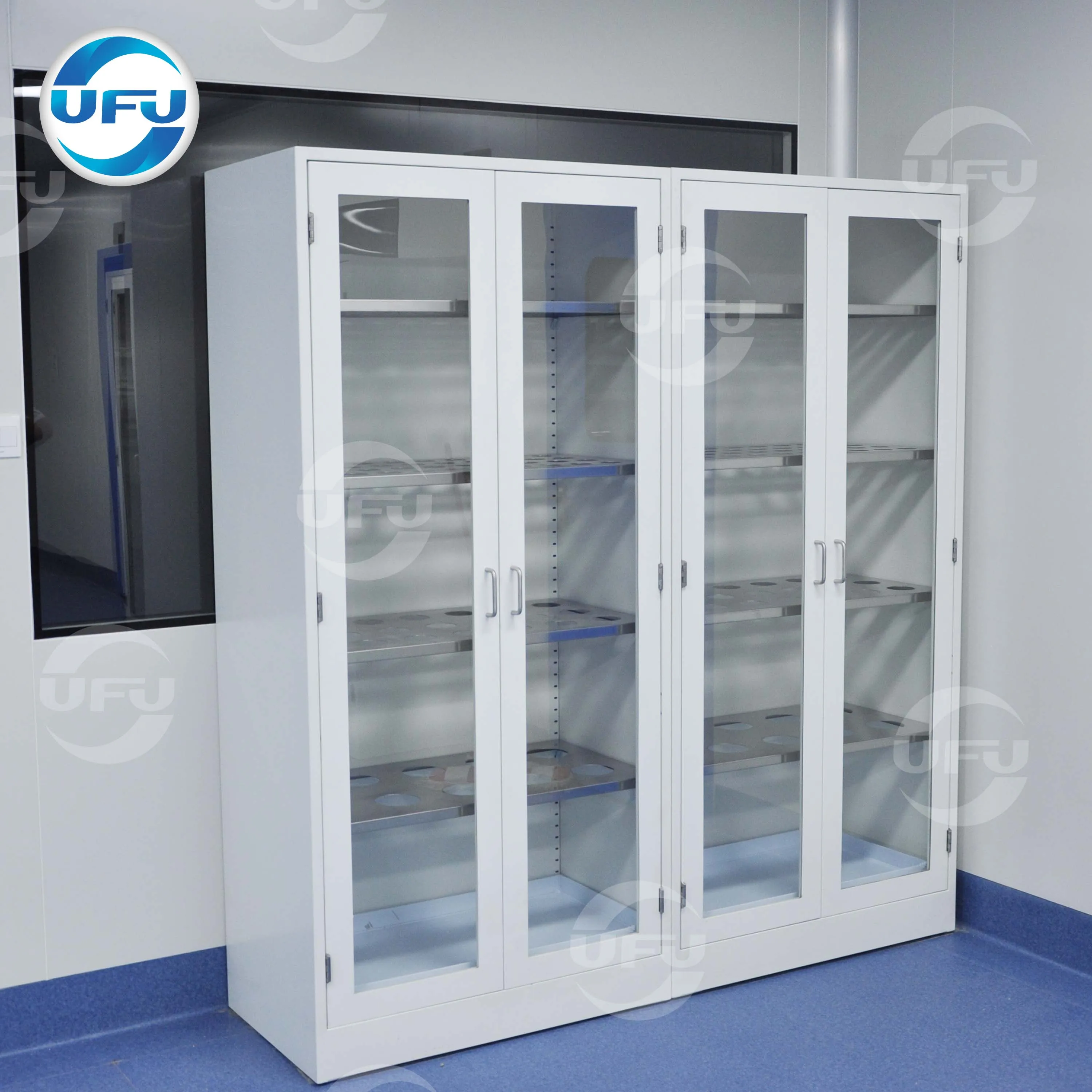 Metal chemical storage cabinet