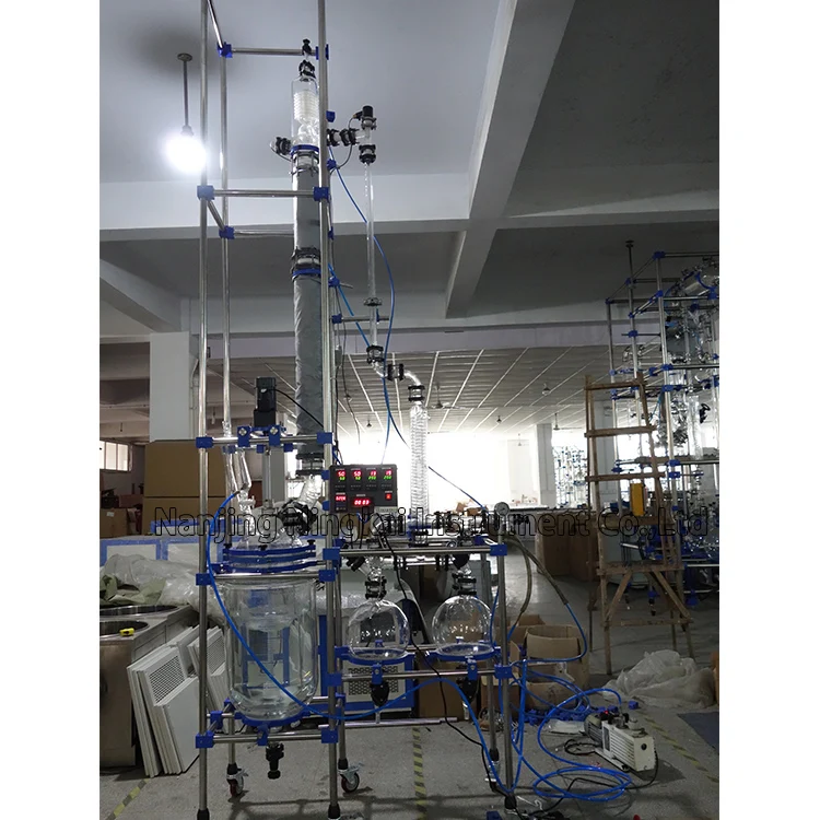 50l Polymer reactor chemical glass reactor supplier