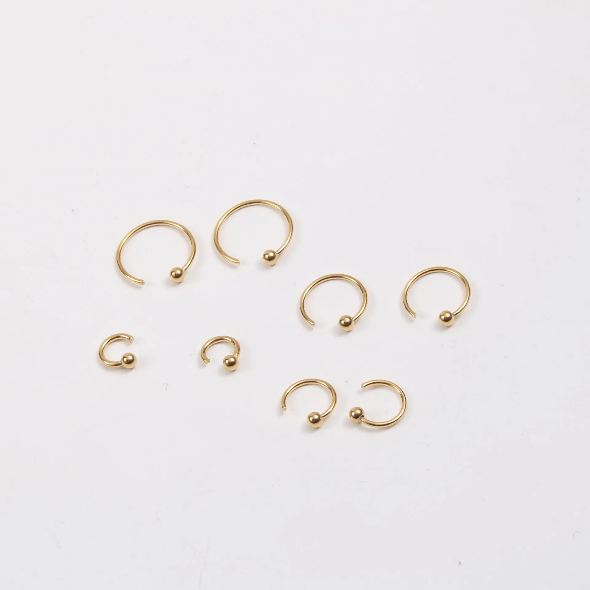 

JOOLIM High End 18K Gold Plated Linellae C Cuff Earring Stainless Steel Jewelry Wholesale