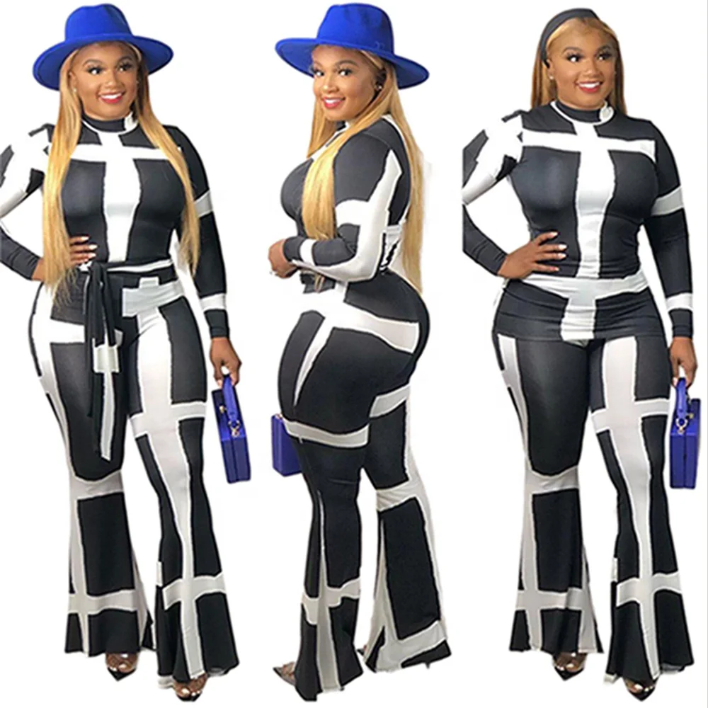 

Women Fashion Color Block Wide Leg 2 Piece Pant Set, Olive green,navy,black,wine red,orange