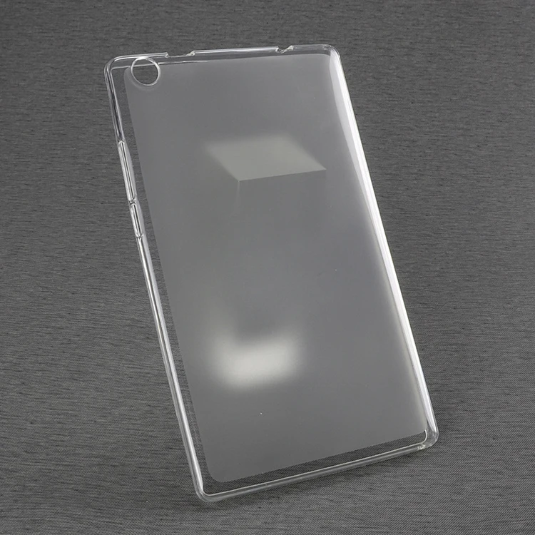 

Custom Logo Matte Edge Transparent High Clear Soft TPU Silicone Tablet Back Cover Case For Lenovo S5000 7.0