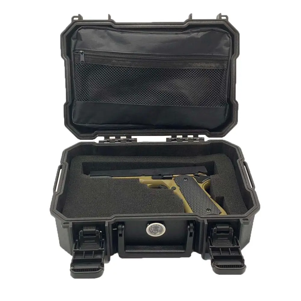 
New Designed Hard plastic Waterproof Protective Gun Case for pistols with foam outdoor 