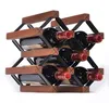 Hot sale wine bottle rack customized wooden wine rack red wine display rack for hotel home