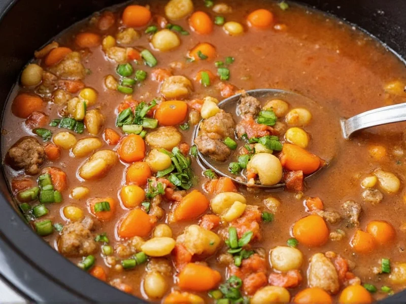 Perfect Vegetable Beef Soup Crock Pot Recipe