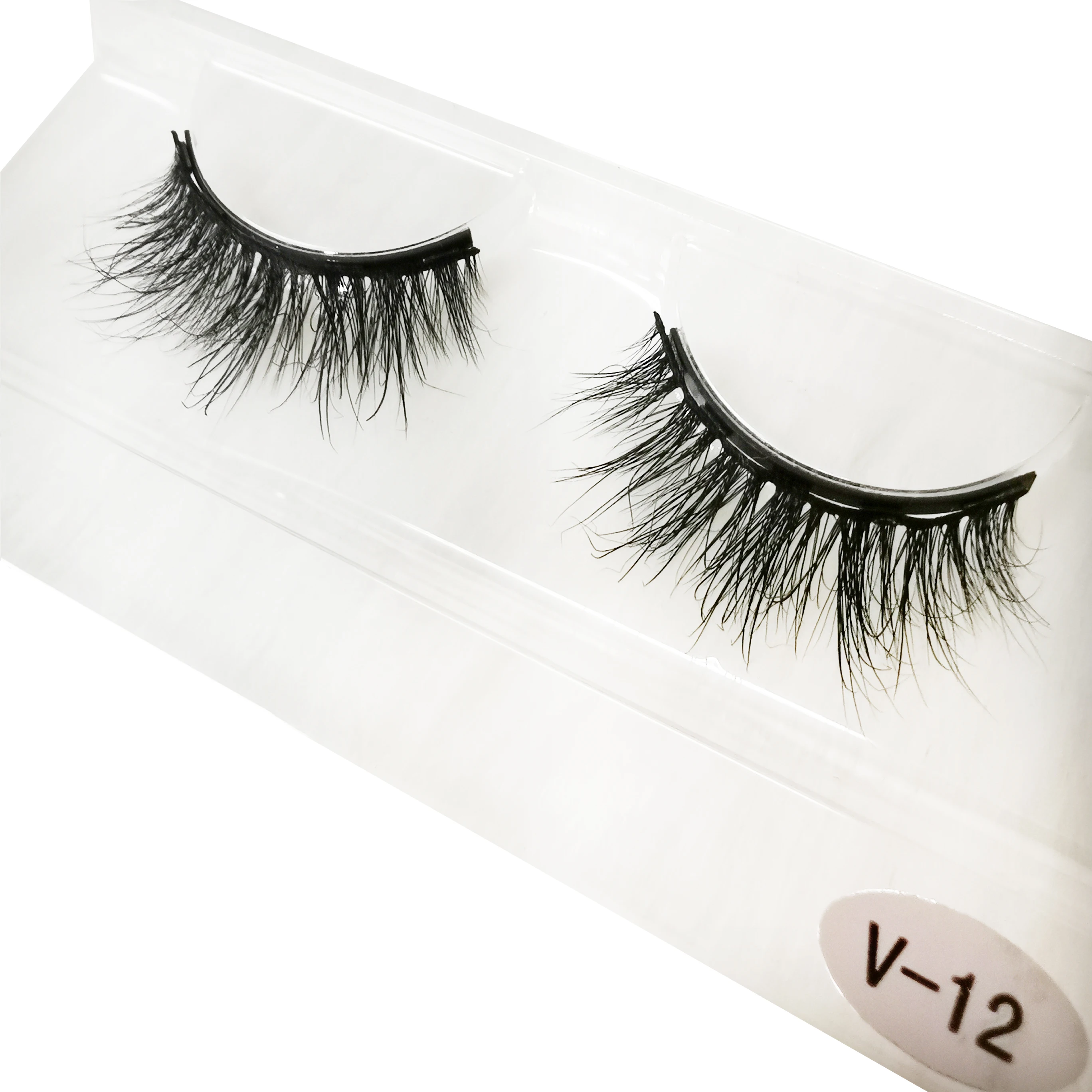 

hot selling private label magnetic eyelashes 3d with eyeliner, Natural black