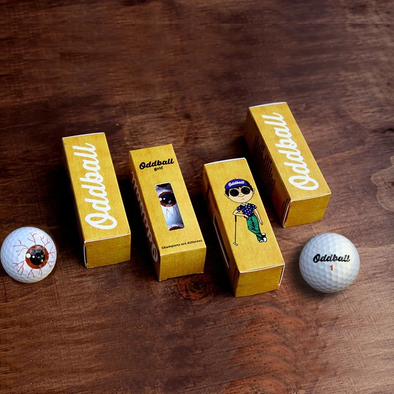 

Super Soft Golf Ball Custom Logo and Packaging boxes and sleeve, White